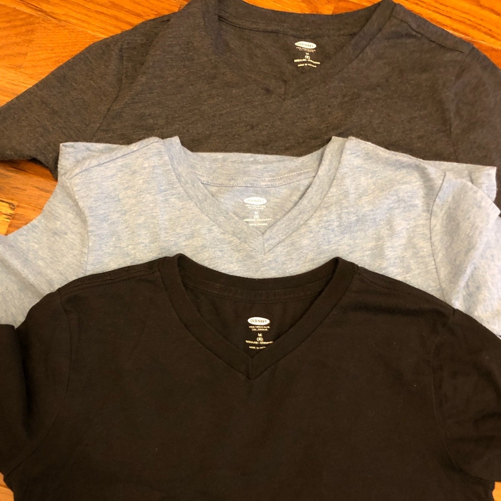 3 plain tees